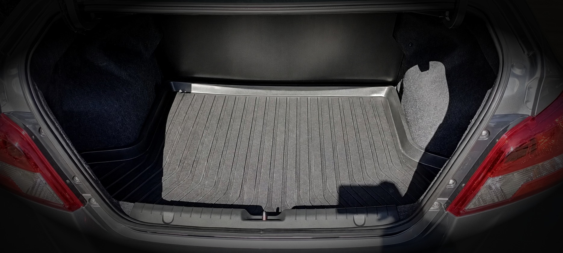Mitsubishi Mirage G4 compartment — car rental in Palawan