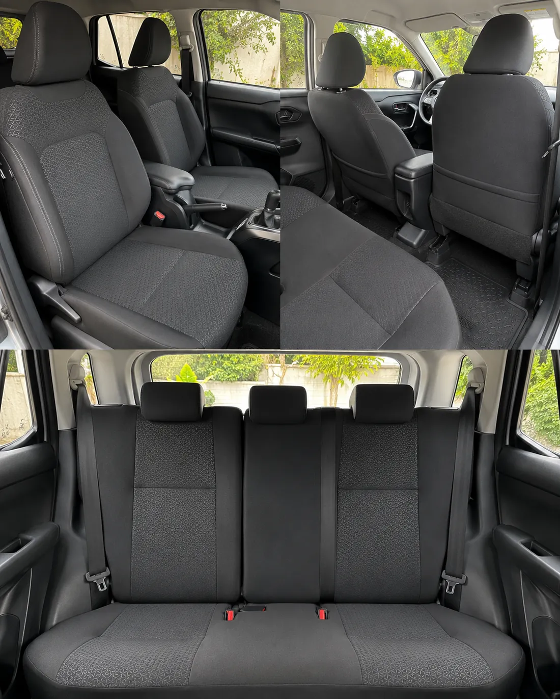 Toyota Raize interior — car rental in Palawan