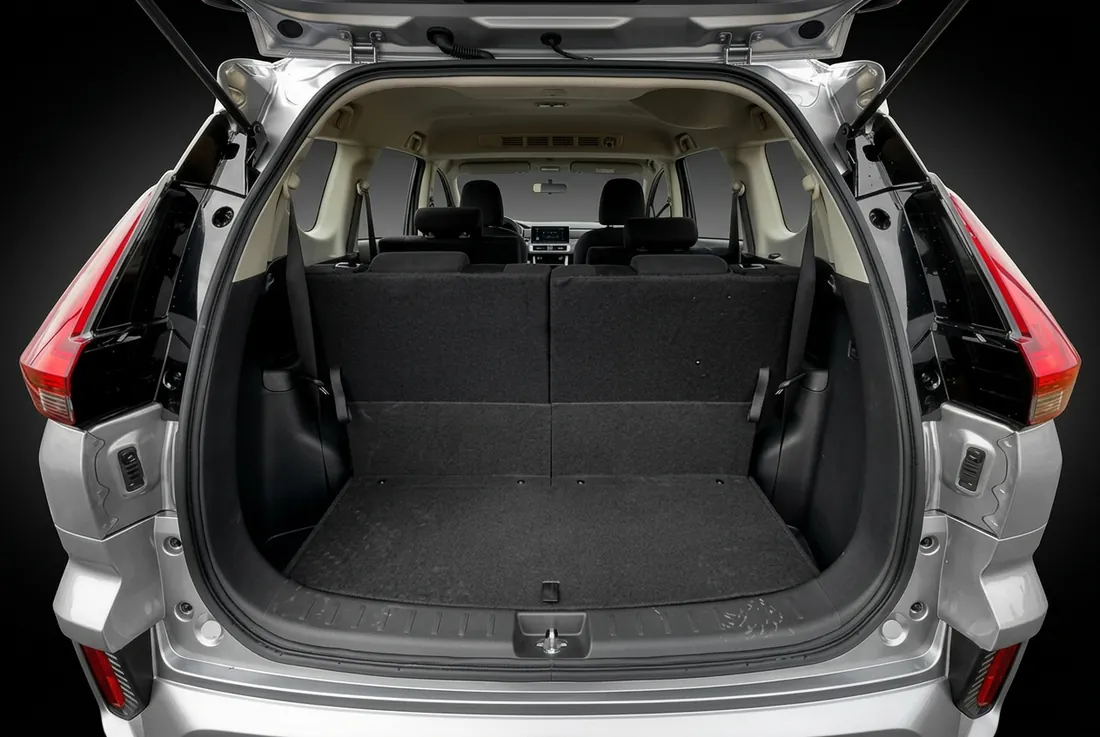 Mitsubishi Xpander GLX compartment — car rental in Palawan